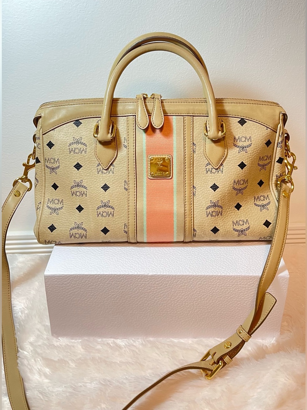 MCM Authentic Satchel